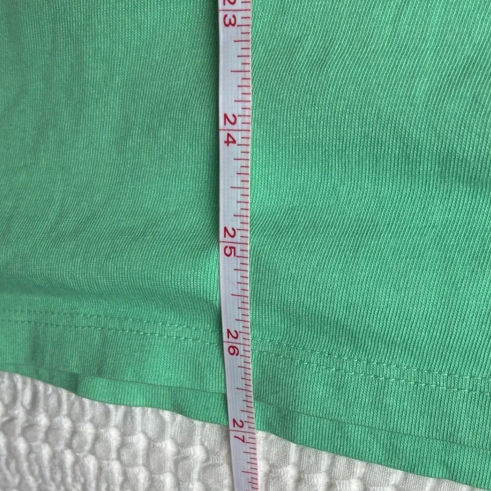 NWT Life Is Good Crusher Tee XXL Long-Sleeve Green Meowy & Bright Cat Christmas - Picture 9 of 10